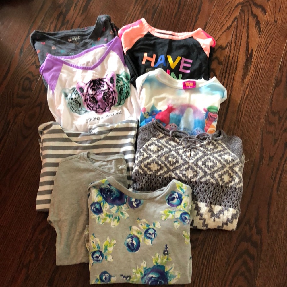 8 size 8 shirts price of 1
